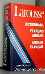 DICTIONNAIRE FRANCAIS-ANGLAIS / ANGLAIS-FRANCAIS