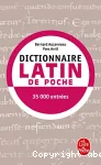 DICTIONNAIRE LATIN DE POCHE (LATIN-FRANCAIS)